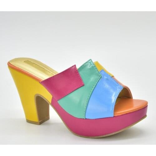 New Arrival Wedding Bridal Open Toe Women Shoe Italian Shoes African Shoes Without Bag Set Comfortable Women Shoes for Parties