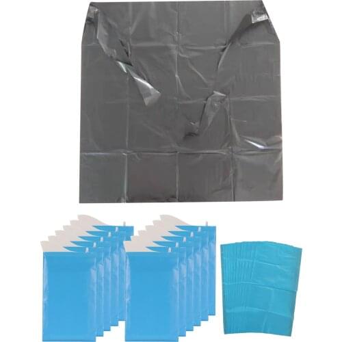 12x Unisex Disposable Urine Bags Women Men Camping Pee Bags Toilet Traffic Crowd for Adults Kids Outdoor Seasick Car Hiking