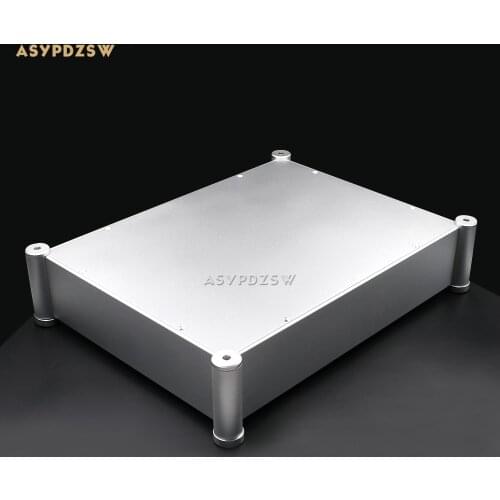 4308T Full aluminum Rounded Enclosure AMP case Preamp chassis DAC/PSU box