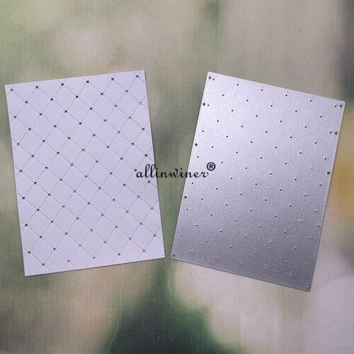 Heart hole rectangular frame Metal Cutting Dies Stencils Die Cut for DIY Scrapbooking Album Paper Card Embossing