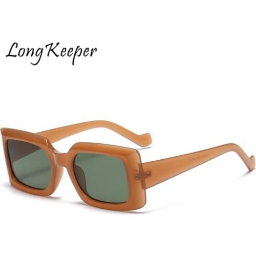 Luxury Brand Small Rectangle Sunglasses Women Vintage Square Sun Glasses Ladies Decorative Glasses Trendy Outdoor Eyewear Oculos