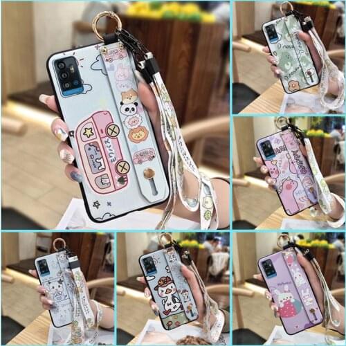 Luxury Cute Phone Case For ZTE Blade A71 Back Cover For men Black Case TPU Beautiful Cover Anime