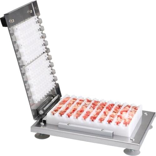 Stainless Steel Skewer String Making Machine Household Manual Mutton Kebab MachineFor Sale