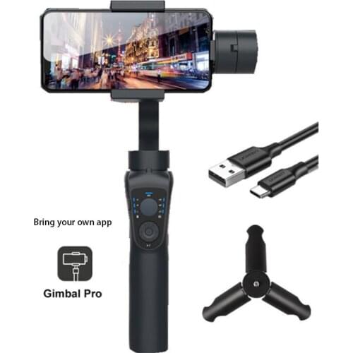 Gimbal Stabilizer Phone Automatic Balance Selfie Stick Tripod Bluetooth Compatible For Gopro Smartphone Camera Stabilizers