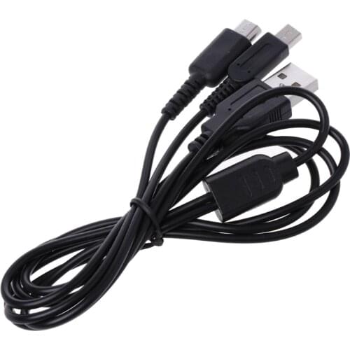 2-In-1 USB Power Charging Cable Y-Splitter Cord for nintendo 3DS NDSI DS Lite 20CB