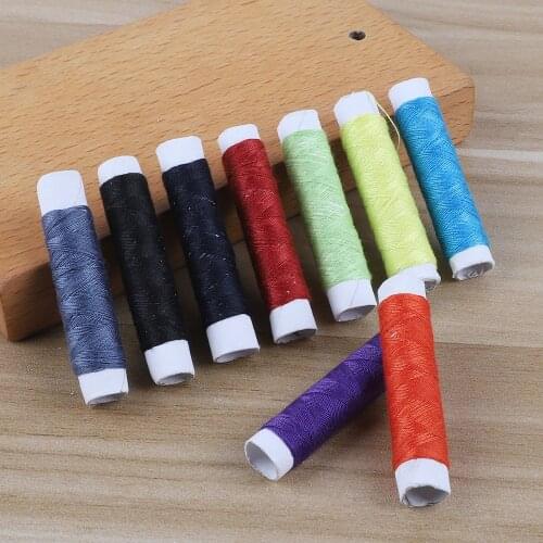 12Roll Sewing Thread Polyester Thread Cones Set Strong And Durable Colorful Threads For DIY Embroidery Hand Machines