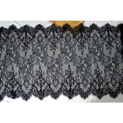 GLace 3M/Lot 70cm wide High quality export Italian eyelash lace handmade DIY wedding accessories clothing curtain material TX622