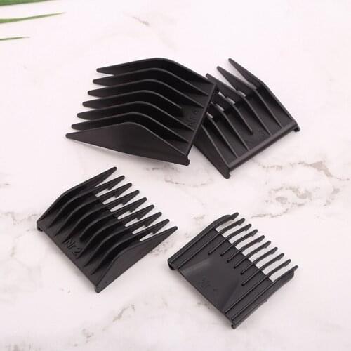 4pcs/set Barber Universal Hair Clipper Limit Comb Replacement Cutting Guide Combs for Moser 1400 Series G1202 3mm 6mm 9mm 12mm