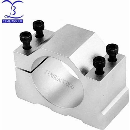 52mm Mount Bracket Spindle Fixture For ER11 300W 400W 500W DC spindle motor Cast aluminum bracket