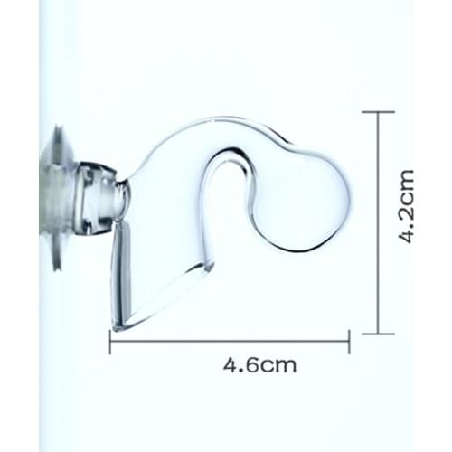 Aquarium Carbon Dioxide CO2 Monitor Glass Drop Checker with Solution PH Indicator and Suction Cup C1