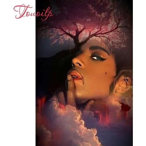 TOUOILP Full Square/Round Drill 5d Diamond Painting"Prince purple rain"Diamond Embroidery Cross Stitch Wall stickers Home Decor