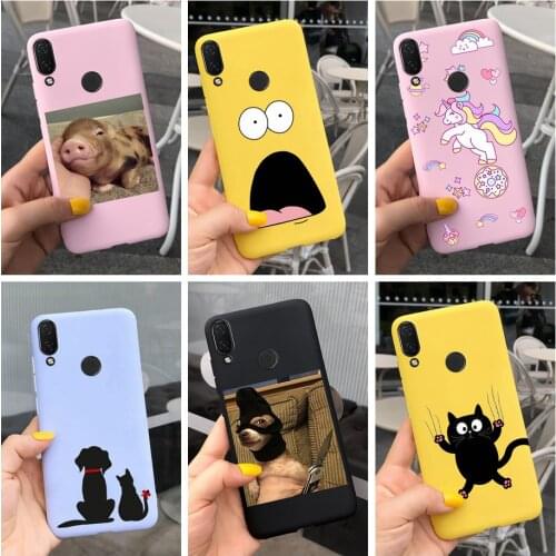 Cute Candy Painted Cover For Huawei Nova 3i Case Huawei P Smart Plus 2018 Soft Slim Phone Cases For Huawei Nova 3i Nova3i Bumper