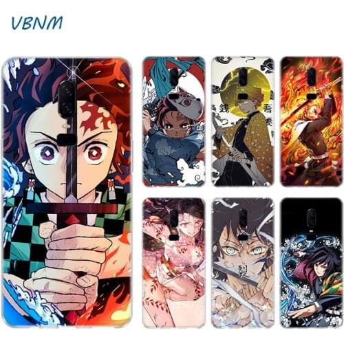Demon Slayer Kimetsu No Yaiba Soft Rubber TPU Silicone Back Case For OnePlus One Plus 1+ 8 7T 7 Pro 6 6T 5 5T 3 3T Coque Cover