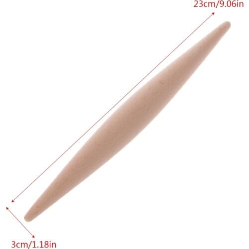 28/23cm Wooden Kitchen Rolling Pin Baking Cake Bread Pizza Cooking Utensil Tool N58C