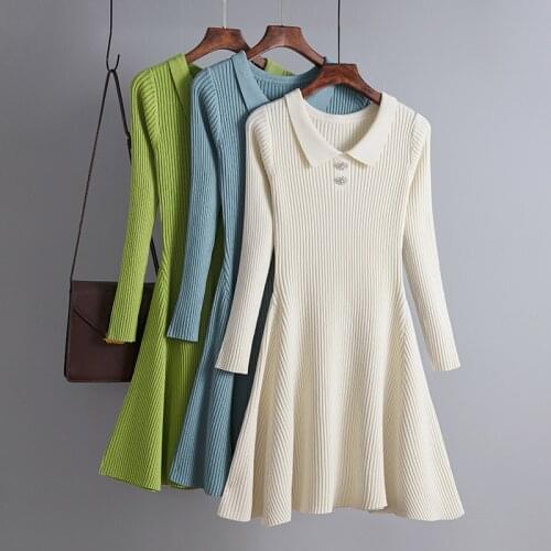 Fashionable Knitted Dresses Hlbcbg China