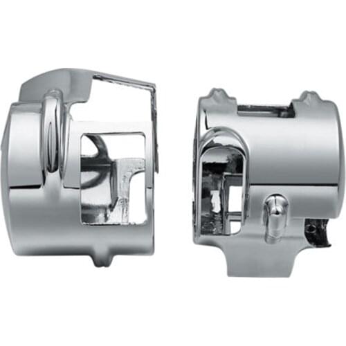Motorcycle Chrome Handlebar Switch Housings Cover VT 600 VLX VTX1300 VTX 1300 2002-up 03 04 05 06