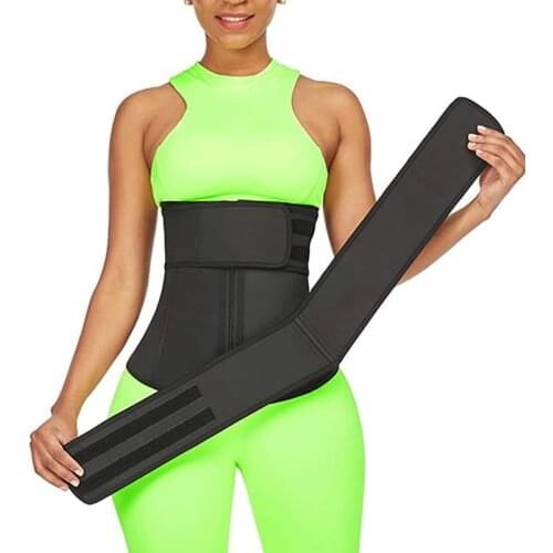 Body Waist Trainer Corset Women Waist Cincher Slimming Weight Loss Sweat Sport Abdomen Belt Belly Sheath Girdle Shapewear