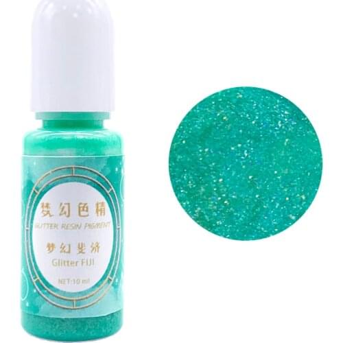 Crystal Epoxy UV Resin Adhesive Dye Pigment Multicolors Flashing Glue Handmade DIY Jewelry Making Crafts