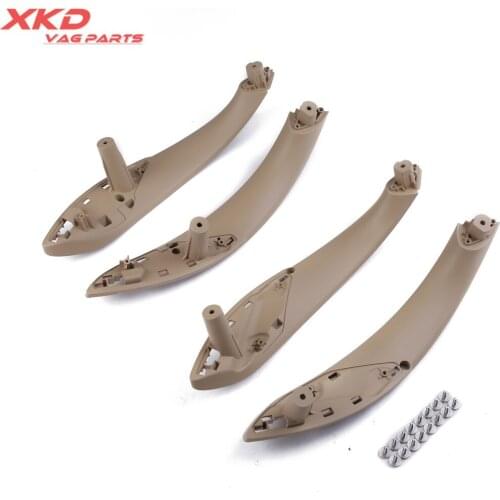 LHD New Beige Upgraded Inner Door Pull Handle Trim Fit For F30 F80 F31 M3 51427281469 51427281470