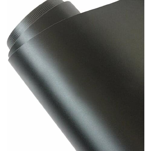 12X60 inch Matte Black Vinyl Film Wrap Car Diy Sticker