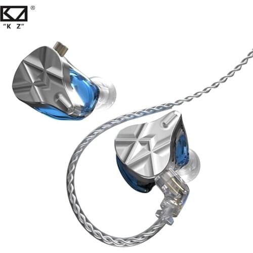 KZ ASF Earphones 10 BA Units HIFI Bass In Ear Monitor Headphones Noise Cancelling Earbuds Sport Headset наушники проводные