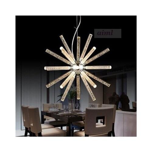 New Creative Led Hanging Pendant Lights For Shop Bar Dining Kitchen Room AC85-265V Acrylic Led Pendant Lamp Free Shipping