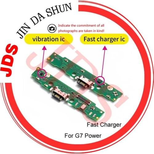Quick Charger Board Flex Cable USB Charging Dock Connector Microphone For Motorola MOTO G7 Power Fast Charger Ribbon