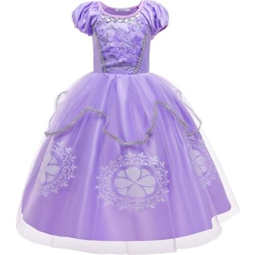 Baby Girls Princess Dress Christmas Gift Baby Cosplay Costumes for Kids Children Halloween Clothing For Birthday Party Clothing