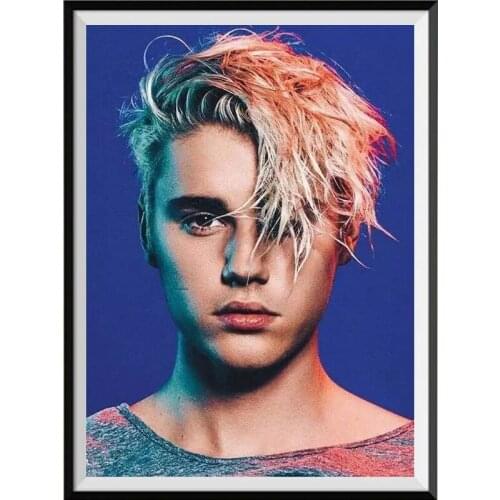 Justin Bieber portrait Home Decor 2019 new full diamond painting 5D DIY Diamond embroidery Series love gift