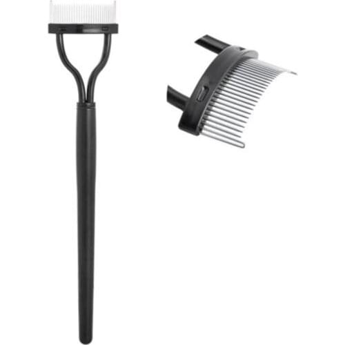 Eyelash Metal Brush Comb Beauty Makeup Lash Separator Lift Curl Grooming Tool 789