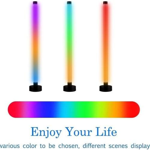 RGB colorful + Symphony Light Remote Control Floor Lamp Led Corner Light For Home Decor living room Work With Alexa/Google Home