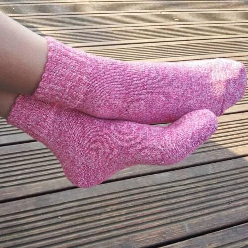 Spring Winter Sport Socks Women Thick Wool Socks Female Lovely Cute Warm Soft Fitness Gym Sports Yoga Socks Lady