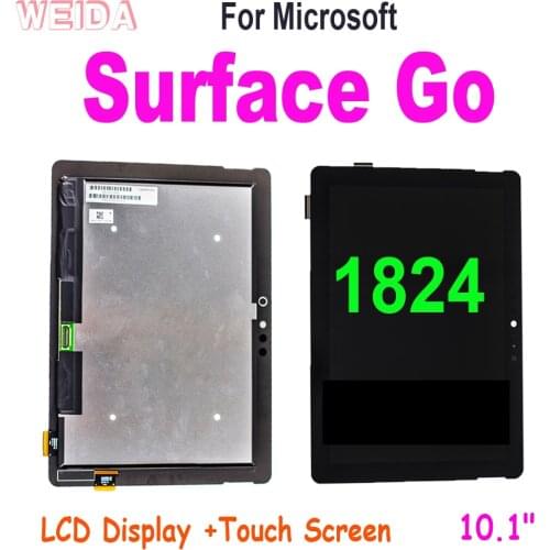 10.1" LCD Replacement For Microsoft Surface Go 1824 LCD Display Touch Screen Assembly for Microsoft Surface GO LCD LQ100P1JX51