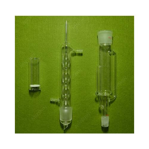 Soxhlet Extractor( 24/29 40/38 Joint)with Extraction Thimble(35mmX95mm)