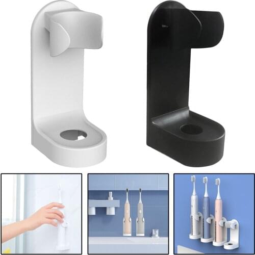 Toothbrush Stand Rack Organizer Electric Toothbrush Wall-Mounted Holder Space Saving Bathroom Accessories