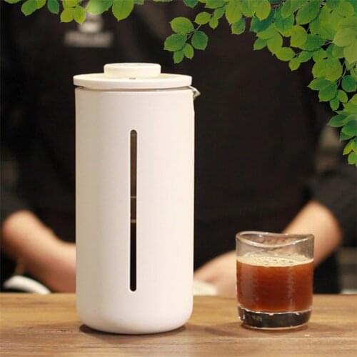Timemore French Press Coffee Maker Tea Pot Glass Portable Household Thermostable Coffee Machine 450ml Filter Pot Press Pluger