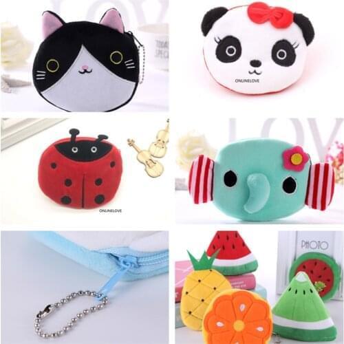 Up 20Models, Choice , Small 10CM Coin BAG Purse Wallet ; Women Mini Cute Zipper Girls Coin Pouch