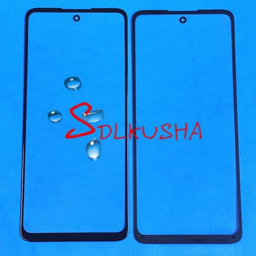 10Pcs Front Outer Screen Glass Lens Replacement Touch Screen LCD Cover For Motorola Moto G60 XT2135 G60S XT2133