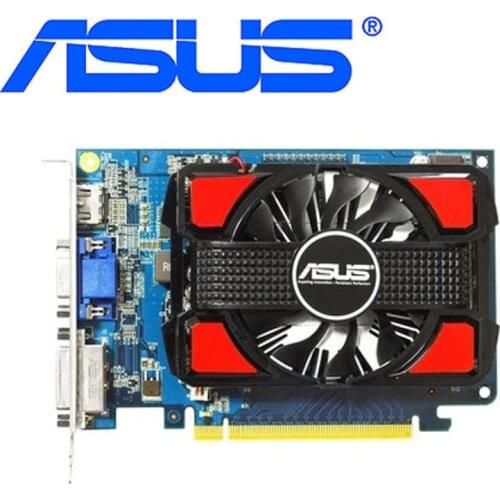 ASUS GT 730 2GB Graphics Cards 100% Original Video Card for nVIDIA Geforce GT730 2G GPU games Dvi VGA HDMI Used GT730-2GB