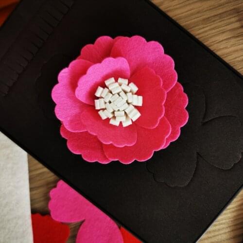 Flower petal steel rule cutting die SMR-FL0117 for 3D flowers