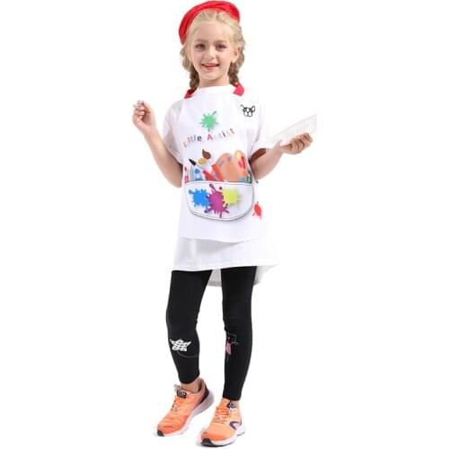Boys Girls Halloween Carnival Painter Role Play Costume Painter Clothes For Kids Talented Artist Character Professional Clothing