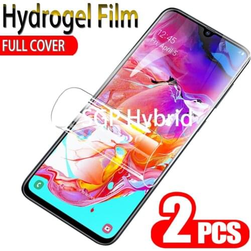 2PCS Hydrogel Film For Samsung Galaxy A70 Screen Protector Display Protective Film For samsung a70 a705f samsang screen film