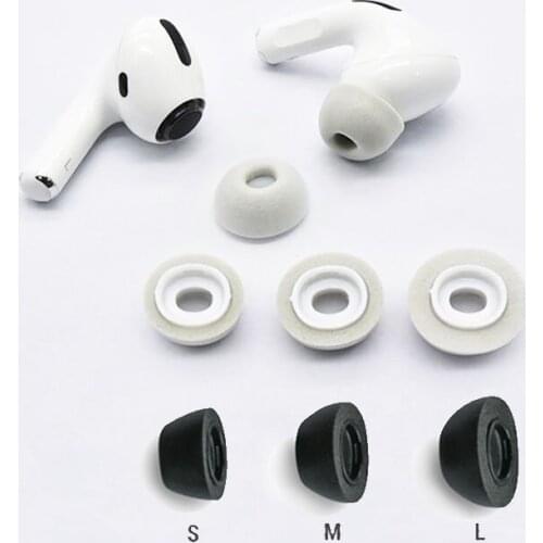 Memory Foam Ear pads For Airpods Pro Wireless Bluetooth Airpods 3 Earphones Ear Covers Caps Earphone Earpads Eartips 2pcs/pair