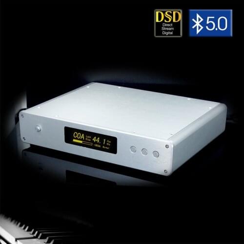 New Dual ES9038PROX2 USB DSD DAC Decoder Bluetooth5.0 APTX-HD Talema Transformer OPA1612+MUSES03 OP AMP 100M Femtosecond Crystal