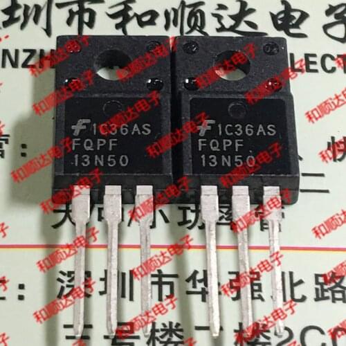 Original New / 5pcs / FQPF13N50 TO-220F