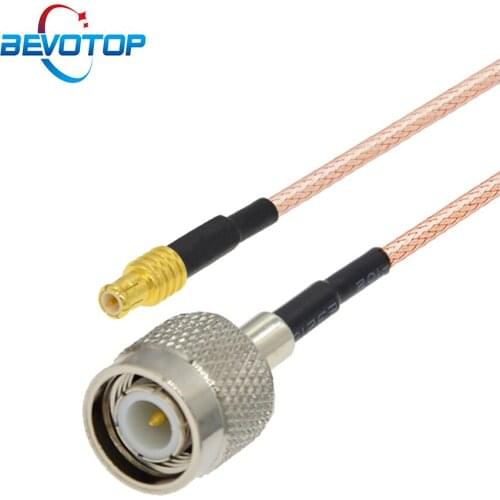TNC Male to MCX Male Plug Connector Pigtail Mini PCI WIFI WLAN Antenna Adapter RF Coaxial Extension Coaxial Cable Cord