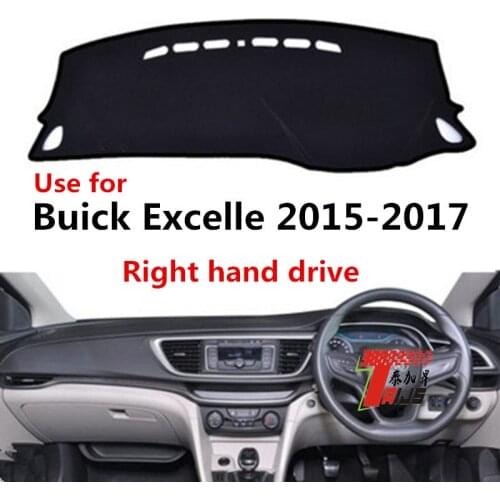 TAIJS Factory Good Quality Casual Polyester Fibre Car Dashboard Cover For Buick Excelle 2015 2016 2017 Right hand drive
