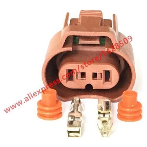 20 Sets 2 Pin Automotive Connector Auto Fog Light Plug For Car Fog Lamp Socket Harness