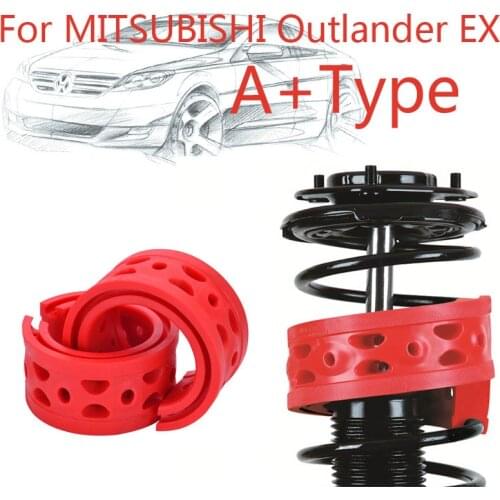 Jinke 1pair Front Shock SEBS Size-A+ Bumper Power Cushion Absorber Spring Buffer For Mitsubishi Outlander EX