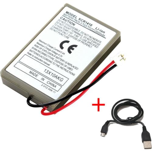 2000mAh For Sony Gamepad PS4 Battery Dualshock4 V1 Wireless controller Rechargeable Batteries CUH-ZCT1E +USB charger cable